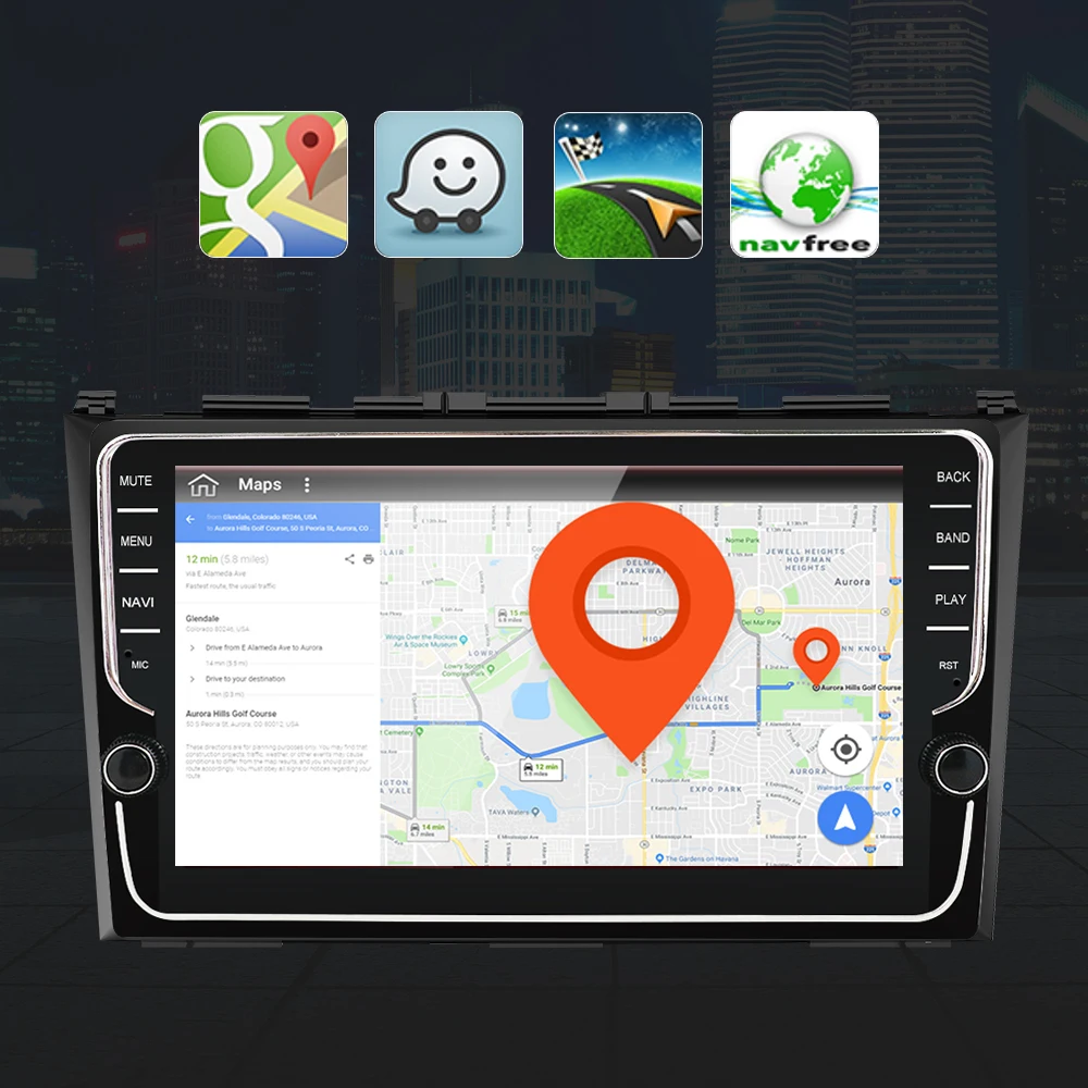 Eunavi автомобильный Радио плеер gps Navi для Honda CRV 2007-2011 ips емкостный экран 1024*600+ wifi+ BT+ SWC+ RDS+ Android 9,0 PX6 без DVD