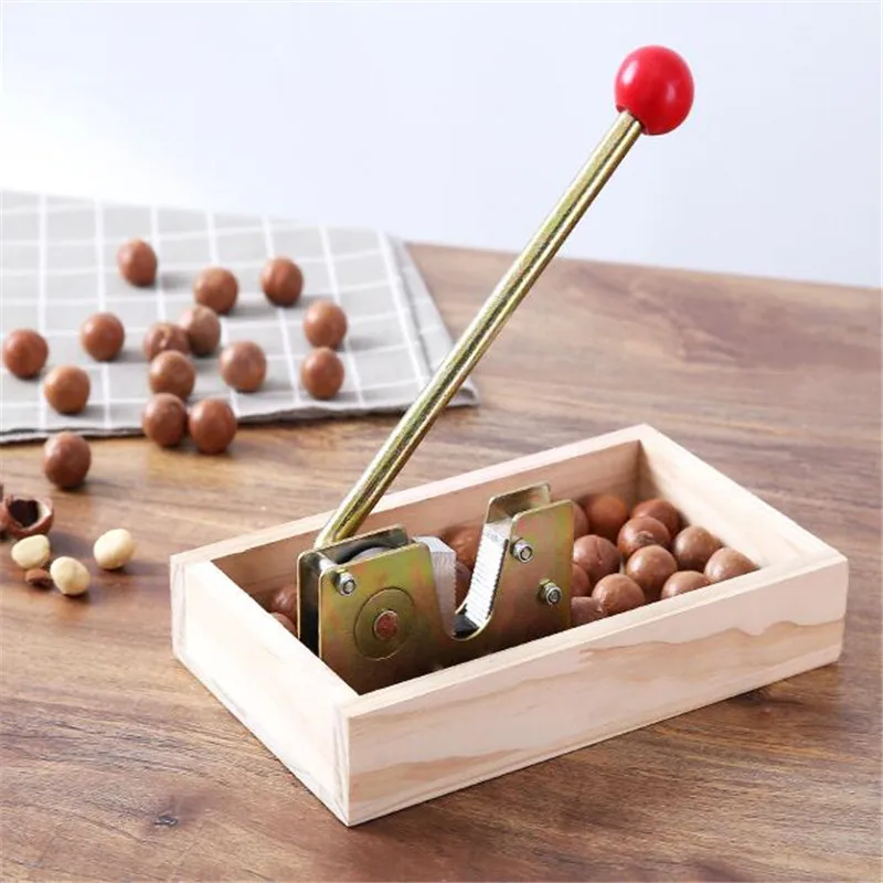 Ручная гайка macadamia, гайка, машина для изготовления крекеров, орех, Щелкунчик, гайка, инструмент, кухонные аксессуары
