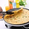 220V Electric Crepe Maker Pancake Baing Pan Chinese Spring Roll Pie Grill Machine BBQ Oven Barbecue Roasting Griddle EU US Plug 2