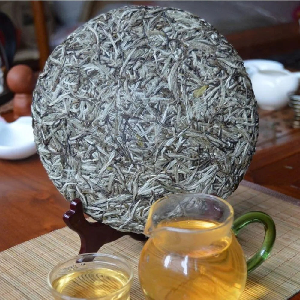 Белый чай торт Fuding белый Baihao Серебряная Игла вкусные натуральные поддержания
