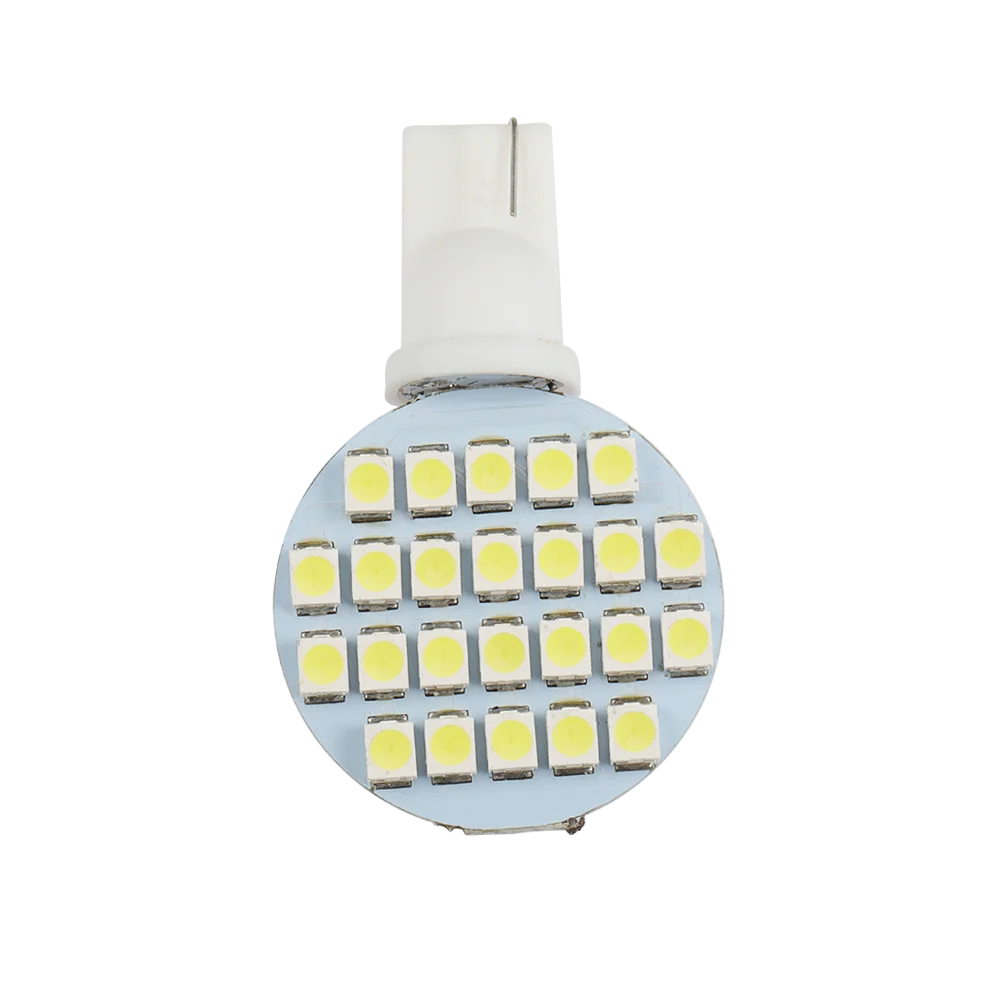10 шт 12v супер яркий 4,8 w T10 921 6000k белый RV интерьер 24SMD светодиодный светильник лампы