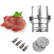 Горячая 1 единица круглая форма нержавеющая сталь мясо ветчины прессовочная машина вечерние кухонные инструменты