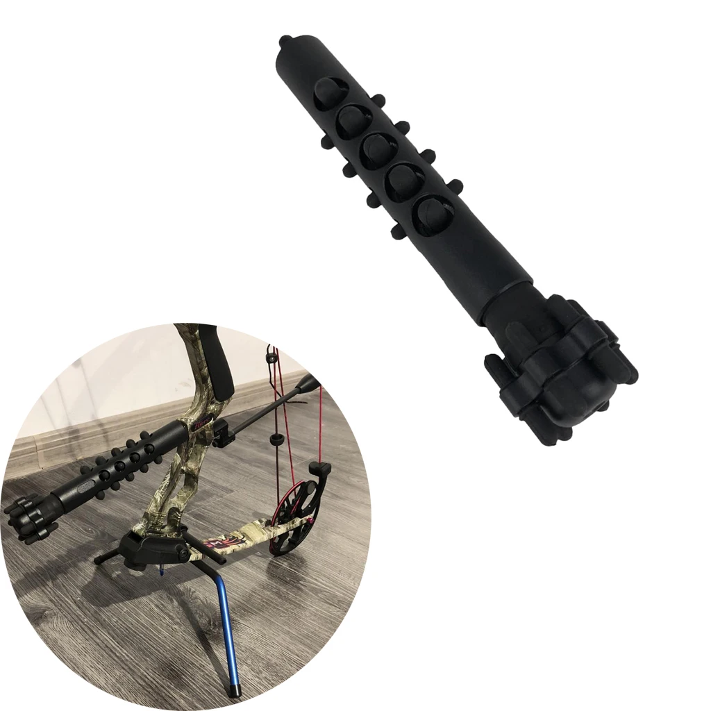 

Archery 5 inches Bow Stabilizer Dampener Tool for Men Women Outdoor Target Hunting Equipment