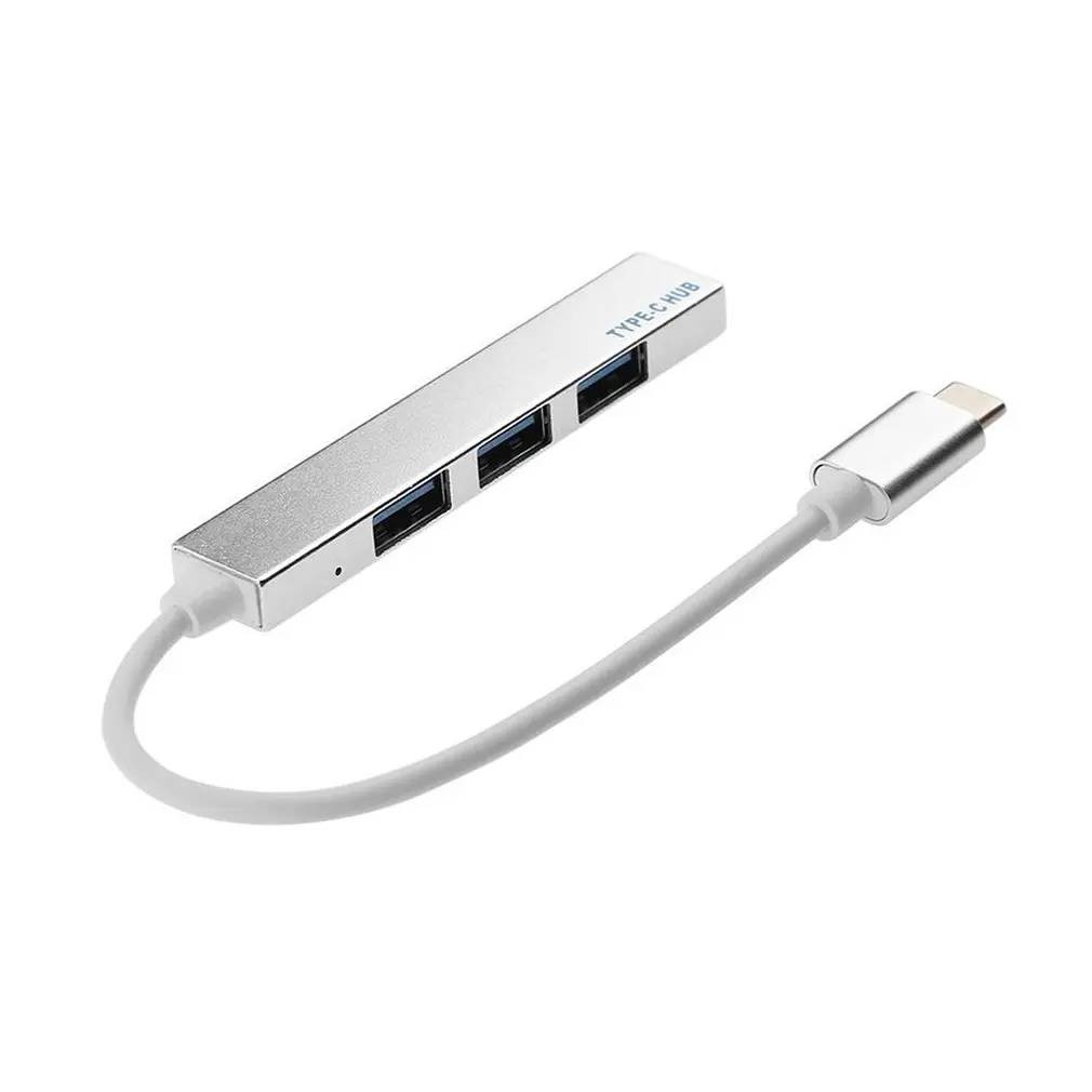 

4 USB 3.1 To USB-C Adapter Type-C Hub For Macbook Pro Mobile Phone Laptop
