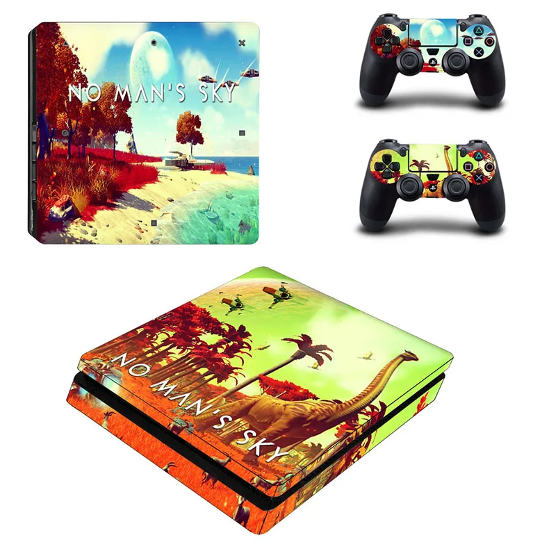 No man's sky PS4 Slim sticker s PS 4 Play station 4 Slim Skin sticker Pegatinas для playstation 4 Slim консоли и контроллера