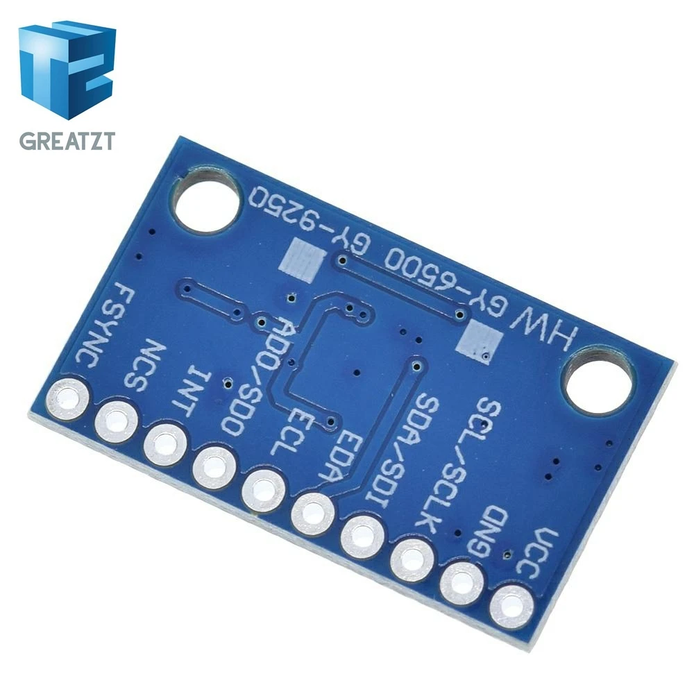 1 комплект SPI IIC/iec GY-9250 MPU 9250 MPU-9250 9-Axis Attitude+ гироскоп+ акселератор+ магнитометр Модуль датчика MPU9250 3-5 в питание