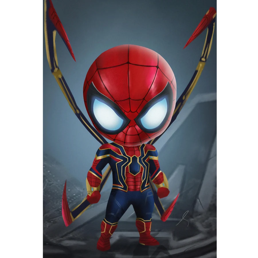 

5D DIY Diamond painting Spiderman Cross Stitch square/round Diamond Embroidery Pattern Rhinestone cartoon of Child gift