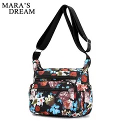 Mara's Dream 2019 Новая женская оксфордская Повседневная многослойная Сумка-светильник с карманом и принтом, сумка через плечо для путешествий