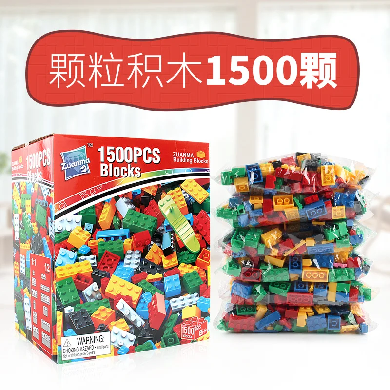 

In Bulk Australia 1000 Small Particles Building Blocks 1500 Block Compatible Each Multi-Brand DIY Building Blocks Kindergarten E
