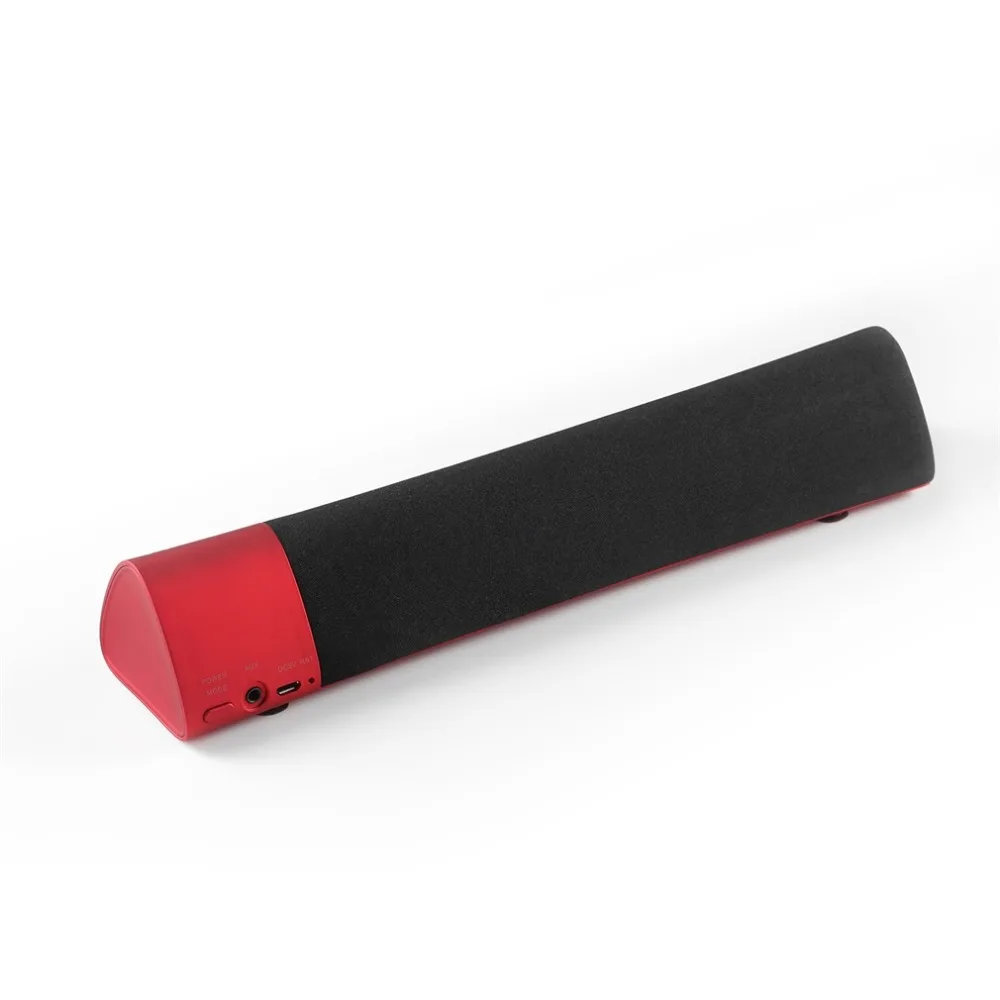 Mini Wireless Stereo Bluetooth Speaker Soundbar Compact Portable Multimedia Bluetooth 4.1 Speaker with 3.5mm Audio Port 3 Colors