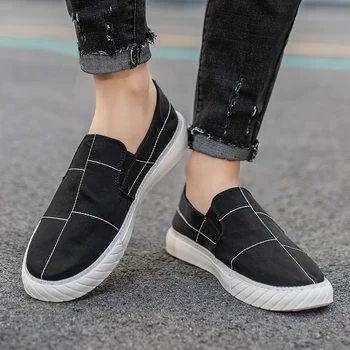 

GOODRSSON men's shoes men's hot designer men's casual brand breathable sports shoes Chaussure Homme ete 2020 pea shoes