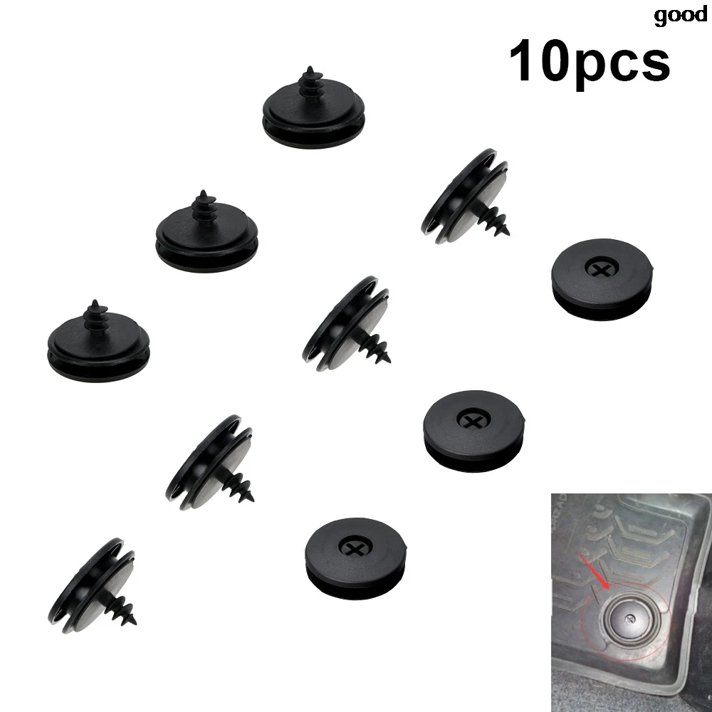 Универсальные клипсы на напольный коврик для VW jetta Golf POLO Passat Cruze RIO K2 HYUNDAI Solaris Skoda Opel