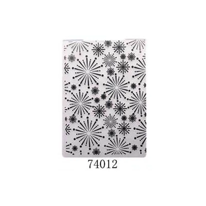74012 snowflake DIY Свадебные украшения Многофункциональный тиснение трафареты пластиковый шаблон фотоальбом ремесло карты делая декоративный шаблон 1 шт - Цвет: 74012 snowflake
