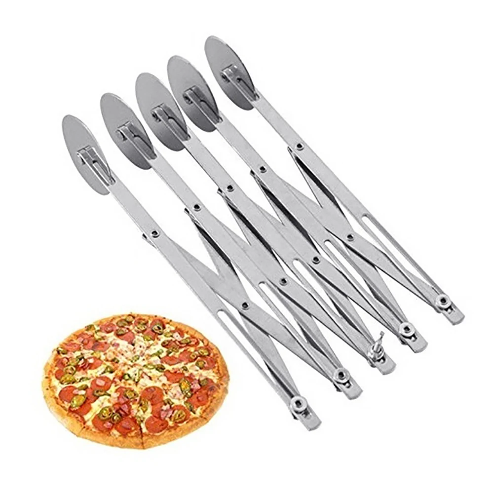 3/5/7 Wheels Stainless Steel Pizza Cutters Dough Divider Pizza Cutter Roller Pastry Knife Cake Baking Tool Kitchen Gadgets