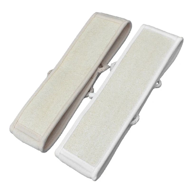 Bath-Sponge Back-Scrubber Shower Natural-Loofah Double-Sided-Massage Exfoliating-Body