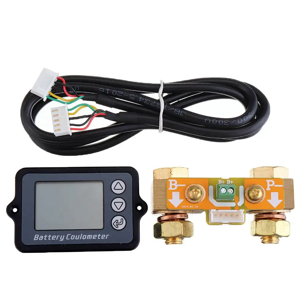 

80V 350A Coulomb Meter Battery Capacity Indicator Coulometer Power Level Display Professional Lithium Battery Tester