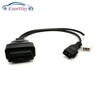 

OBD Diagnostic Cable 2 + 2 Pin to 16Pin OBD 2 Female Adapter Port Connector 2pin OBD2 Cable Tool for Audi car