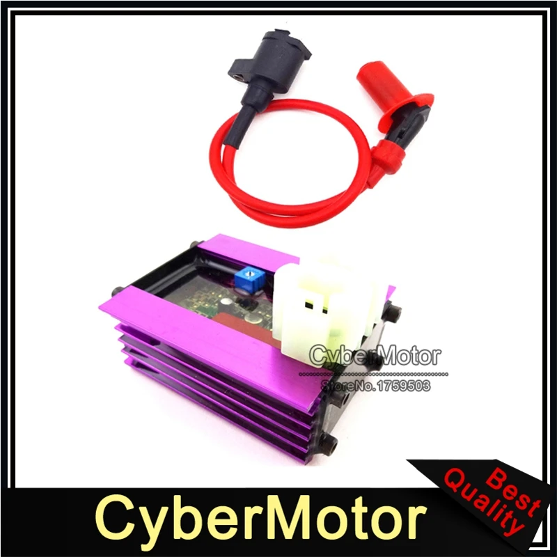6 Pin регулятор AC CDI+ гоночный Катушка зажигания для 50cc 125cc 150cc ATV Quad GY6 скутер мопед