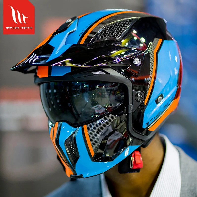 MT helmets streetfighter folding 