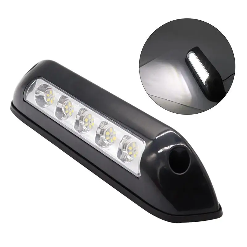 

12V 2.6W Spotlight 6000K IP67 Waterproof Awning Rope Light Camper 5 Leds Light For Ship RV Car Marine Boat Outdoor Spotlight