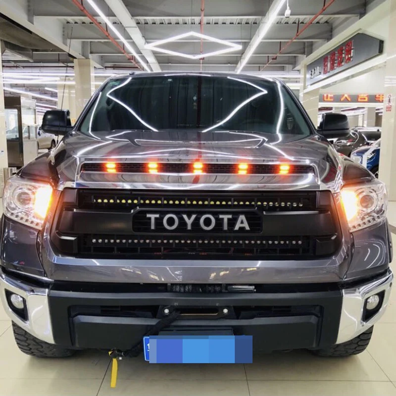 トヨタ トヨタ タンドラ フロントグリル TUNDRA GRILLE 2014-2019 外装 フロントグリル ガーニッシュ 