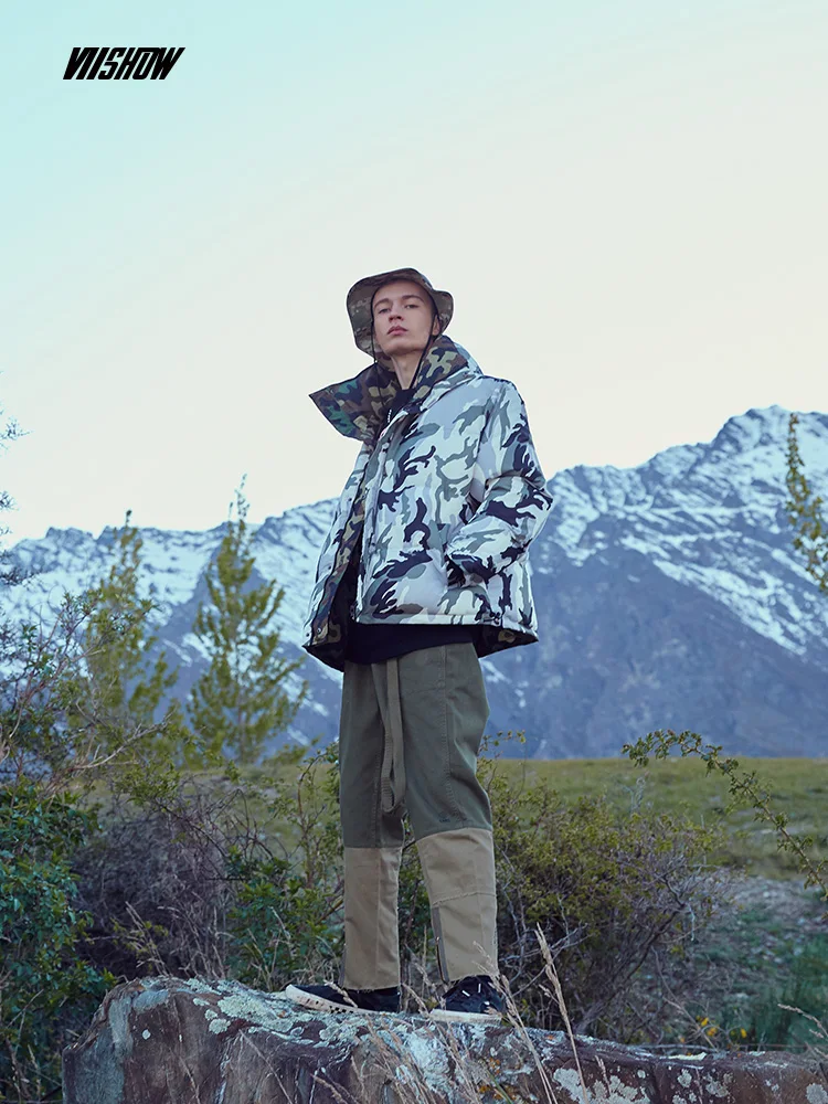 

VIISHOW Camouflage Men's Winter Male Jacket Brand Winter Coat Parka Men 2019 New Warm Men's Parkas Veste Homme Hiver MC2272184