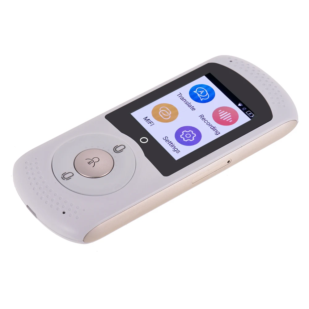 

Real Time Instant Smart Voice Translator Device with 2.0 Inch Touch Screen Two Way Translation Support 4G/WiFi Great Gift