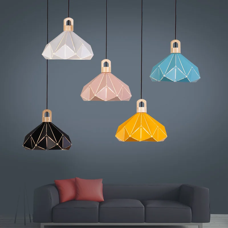

Modern Nordic Ambit Pendant Lights Denmark Colored Macaron Aluminum Led Pendant Lamp Kitchen Restaurant Light Ceiling Fixtures