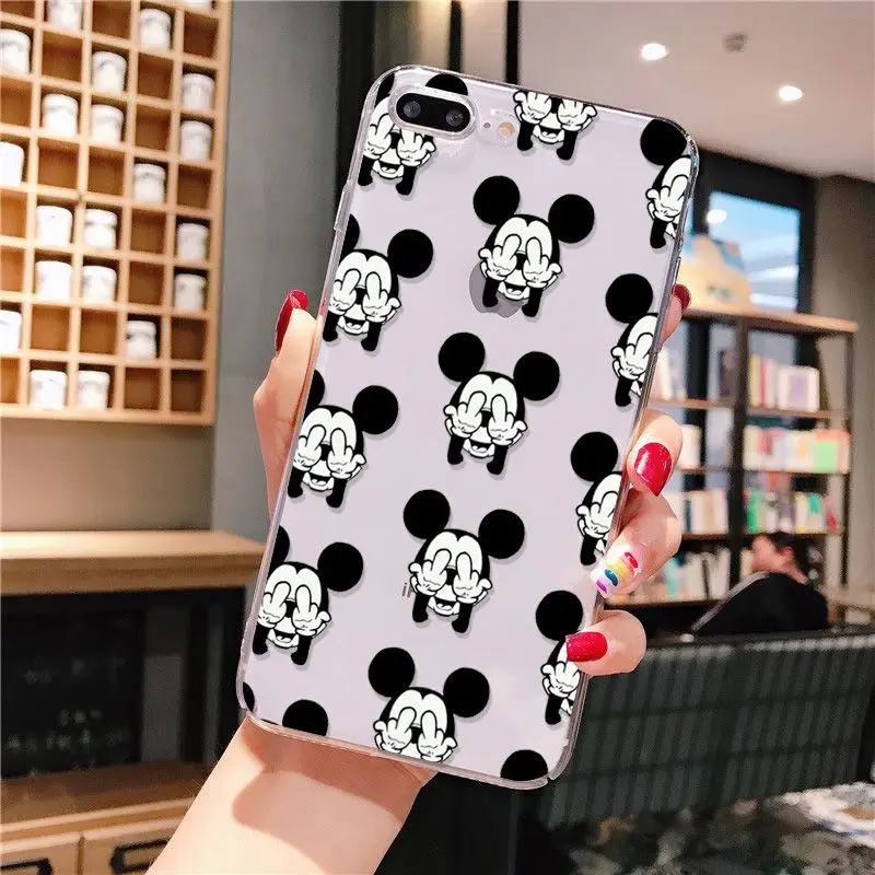 Yinuoda Micky house Мягкий ТПУ силиконовый цветной чехол для телефона для iPhone 8 7 6 6S Plus X XS max 10 5 5S SE XR Coque Shell