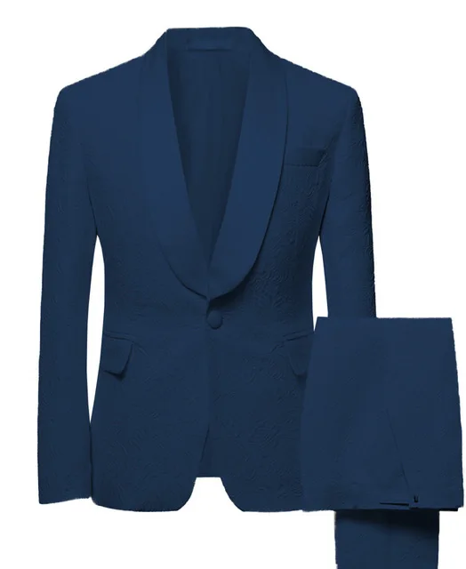 as picture Tpsaade шаль воротник 2 шт. Slim Fit белый костюм мужской пиджак жениха смокинги для свадебного платья вечерний блейзер(Блейзер+ брюки+ галстук - Цвет: as picture
