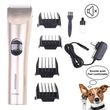 

Dog Clippers Cordless Dog Grooming Clippers Kit Rechargeable Quiet Pet Hair Clip