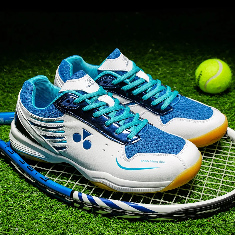 Women Badminton Volleyaball Shoes Court Tennis Sneakers Men Tennis