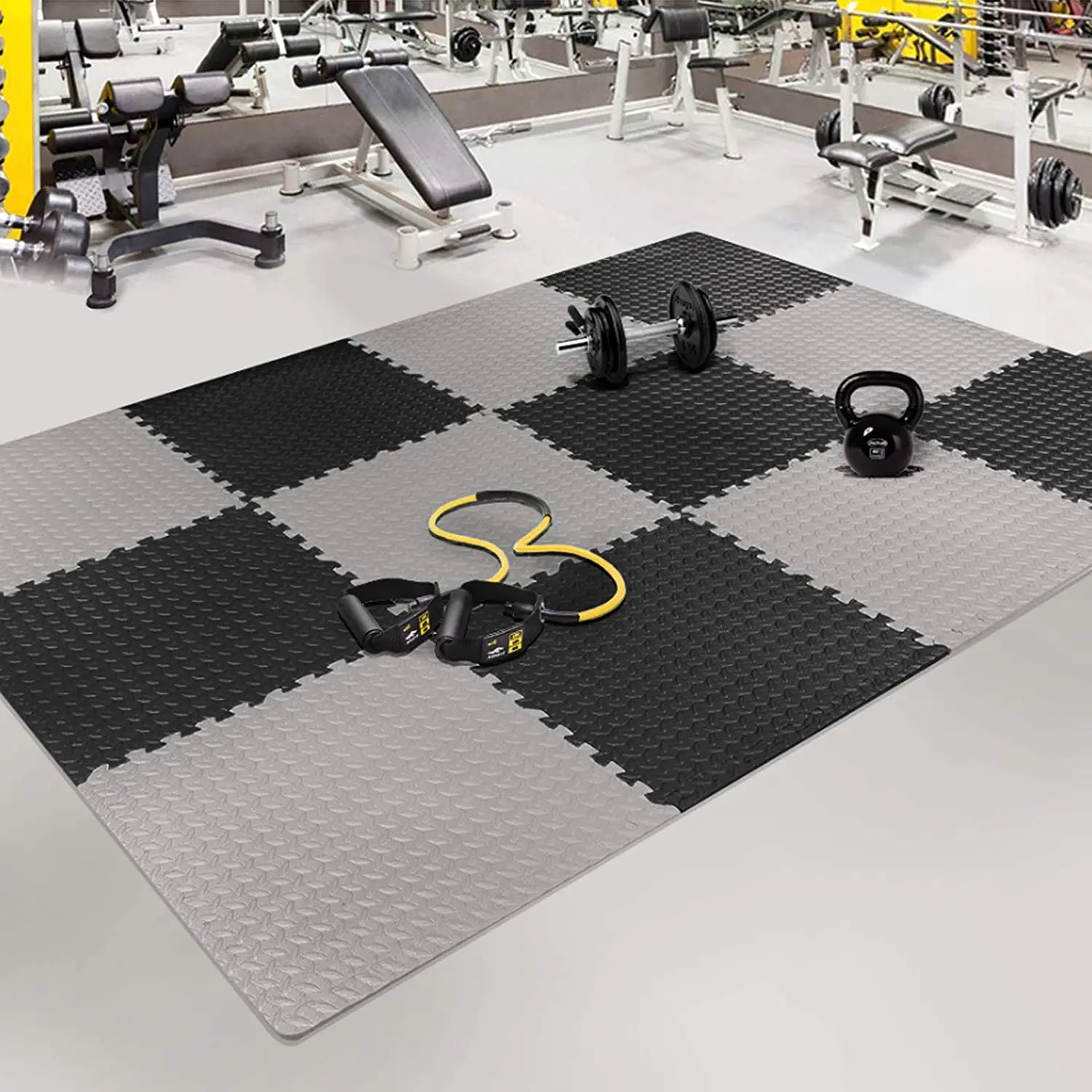 Home Gym Foam Padding For Gym Floor Gym Equipment Rubber Mats Home