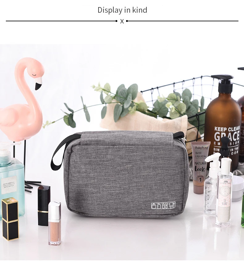 Multifunction Men Women Hanging Cosmetic Bag Folding Travel Organizer Toiletry Wash Make up Storage Pouch Beautician Makeup Bag