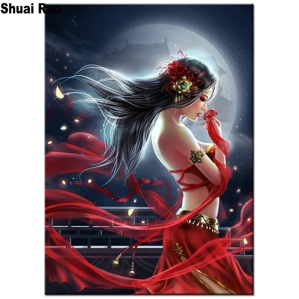 

gifts for the new year 2020 diamond crystal embroidery cartoon diamond painting full square/round drill,girl puzzles wall sticke