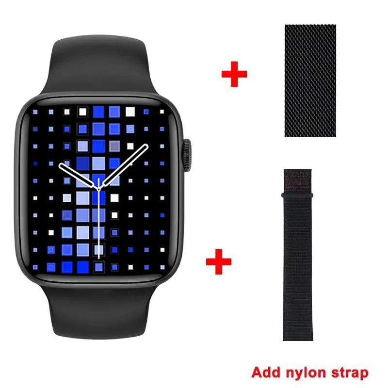 Original iwo DT7+ Smart Watch Series 7 NFC Function Bluetooth Call Ai Voice Assistant GPS Wireless Charger DT7 Plus Smartwatch 