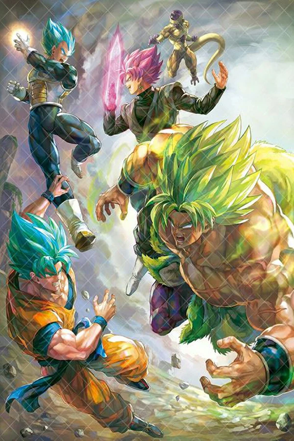 TOUOILP 5d Diamond Painting Dragon Ball Super Saiyan goku Full Square/Round Drill Crystal Mosaic Picture diy Diamond Embroidery