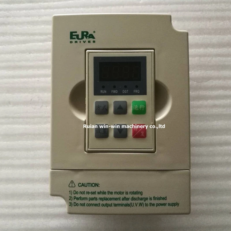 F1000-G0007S2B 0.75KW 220V 4.5A EURA variable frequency inverter price 100% new original (1)