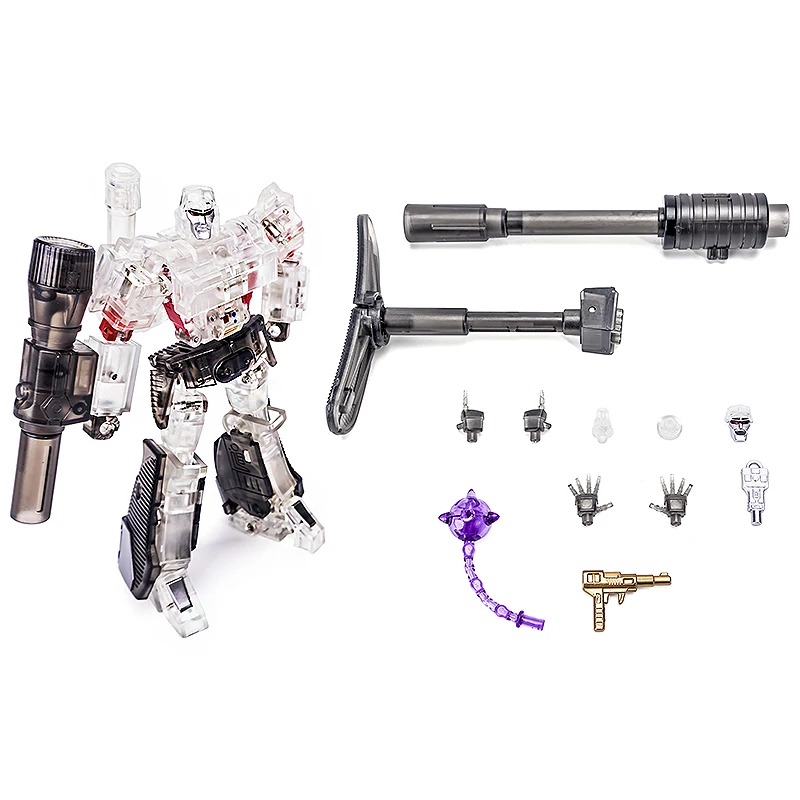 Трансформация NA Megatrons Laowei G1 Pocket War Металл Золотая Лагуна золотой кристалл прозрачная модель детские куклы игрушечные фигурки