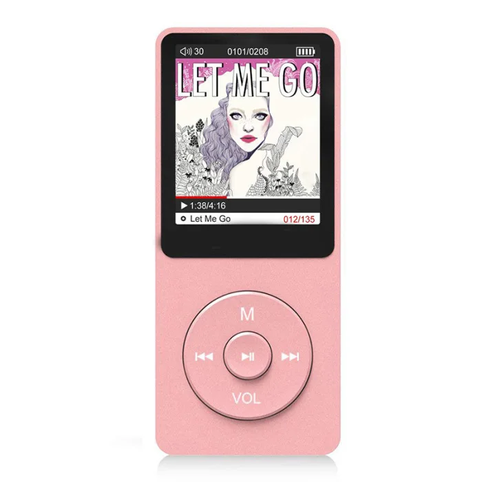 Sports MP3 Player Recording Pen with E-book Reading Picture Browsing FM Radio Function DU55
