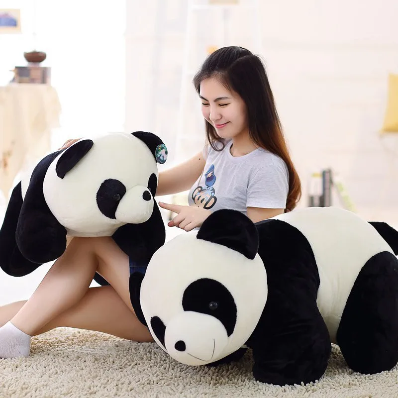 

Hot Selling New Style Party Attitude Panda Creative Plush Toy Doll-Processing Customizable Logo Recruit Agents