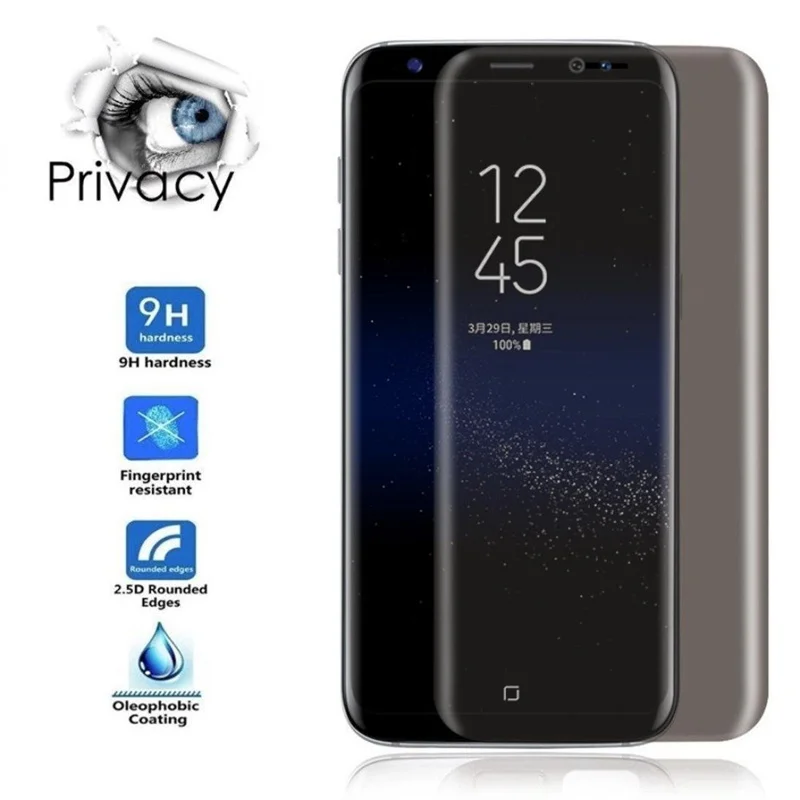 

9H Tempered Glass For Samsung Galaxy J5/J7 Prime Glass Screen Protector Privacy Glass For Samsung J5/J7 2017 J8 2018 Glass Film