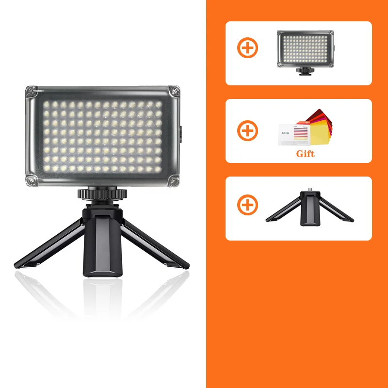 Luz de relleno LED luz micro LED para cámara luz de video SL 20 luz  ambiental para mini cámara con sombra de luz suave de tres colores para  grabar videos/fotos/vlogs ANGGREK Otros