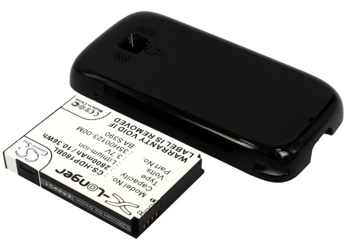 Обновление Cameron Sino для T-Mobile BA S390 Touch Pro 2, Touch Pro II 2800 мАч/10.36Wh