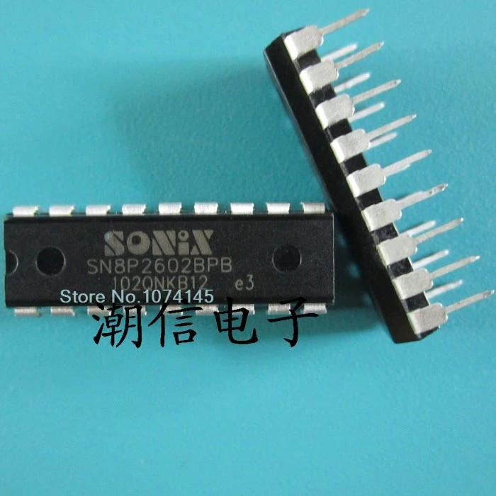 10 шт./лот SN8P2602BPB DIP-18