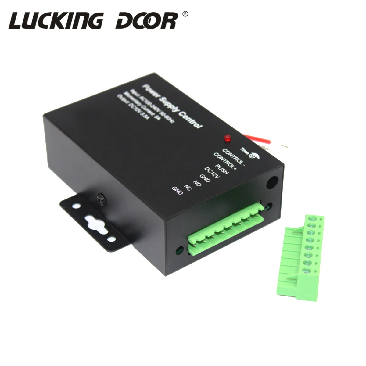 

Дверной источник питания с контролем доступа переключатель 3.5A время задержки Регулируемый AC100V-240V вход нет/NC выход DC 12V 3.5A