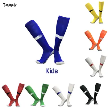 

Kid Professional Football Socks Child Breathable Sport Soccer Socks Anti Slip Long Stocking 2019/2020 Outdoor Elastic Socks