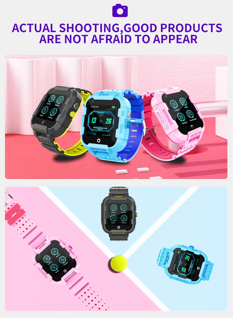 Mr 19 Новые Детские умные часы 4G gps Smartwatch Wifi трекер сенсорный экран SOS SIM телефонный звонок водонепроницаемые детские часы с камерой DF39