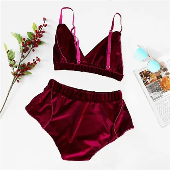 

2020 New Fashion Silk Satin Sexy Flowers Floral Lace Pajamas Underwear Women's solid color seamless wire free Suits Shorts S-XL
