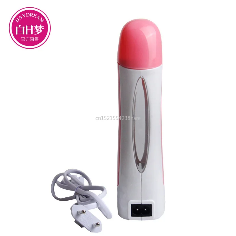 Silver Portable Wax Melting Device